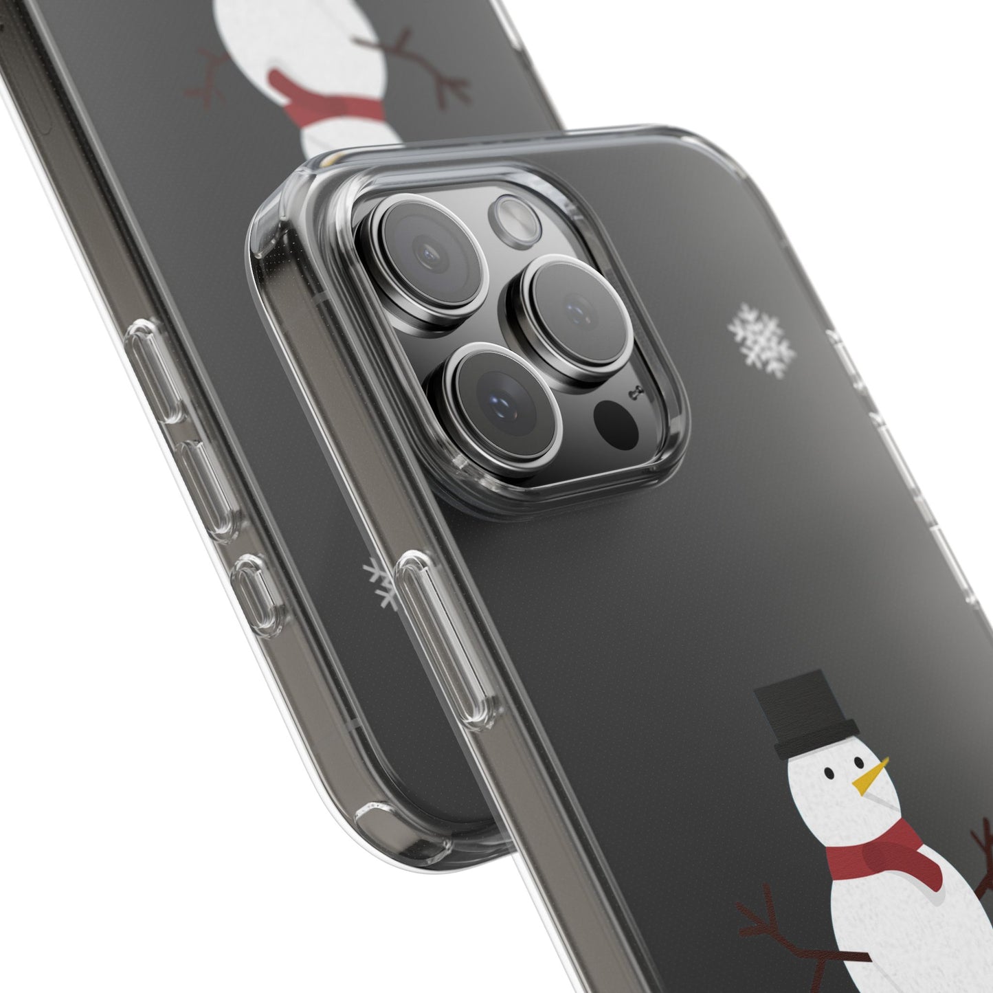 Clear Cases Snowman