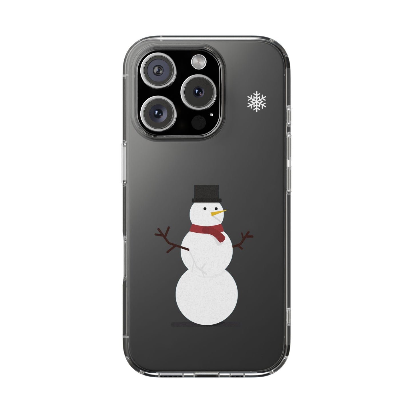 Clear Cases Snowman