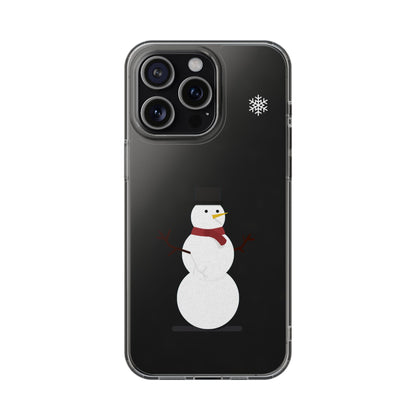 Clear Cases Snowman