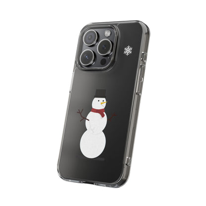 Clear Cases Snowman