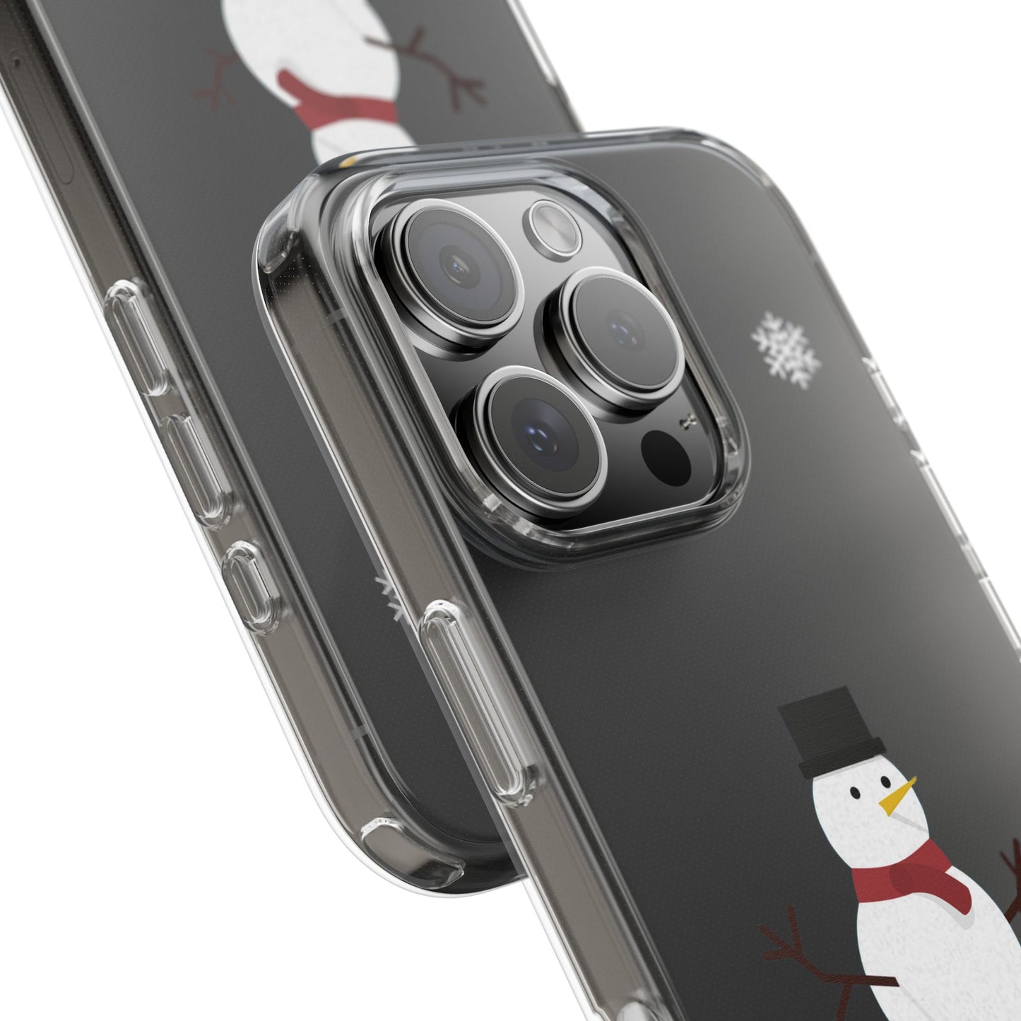 Clear Cases Snowman