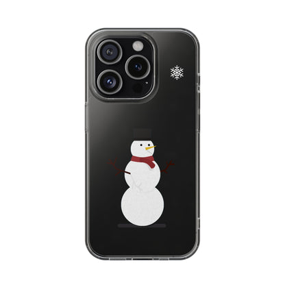 Clear Cases Snowman