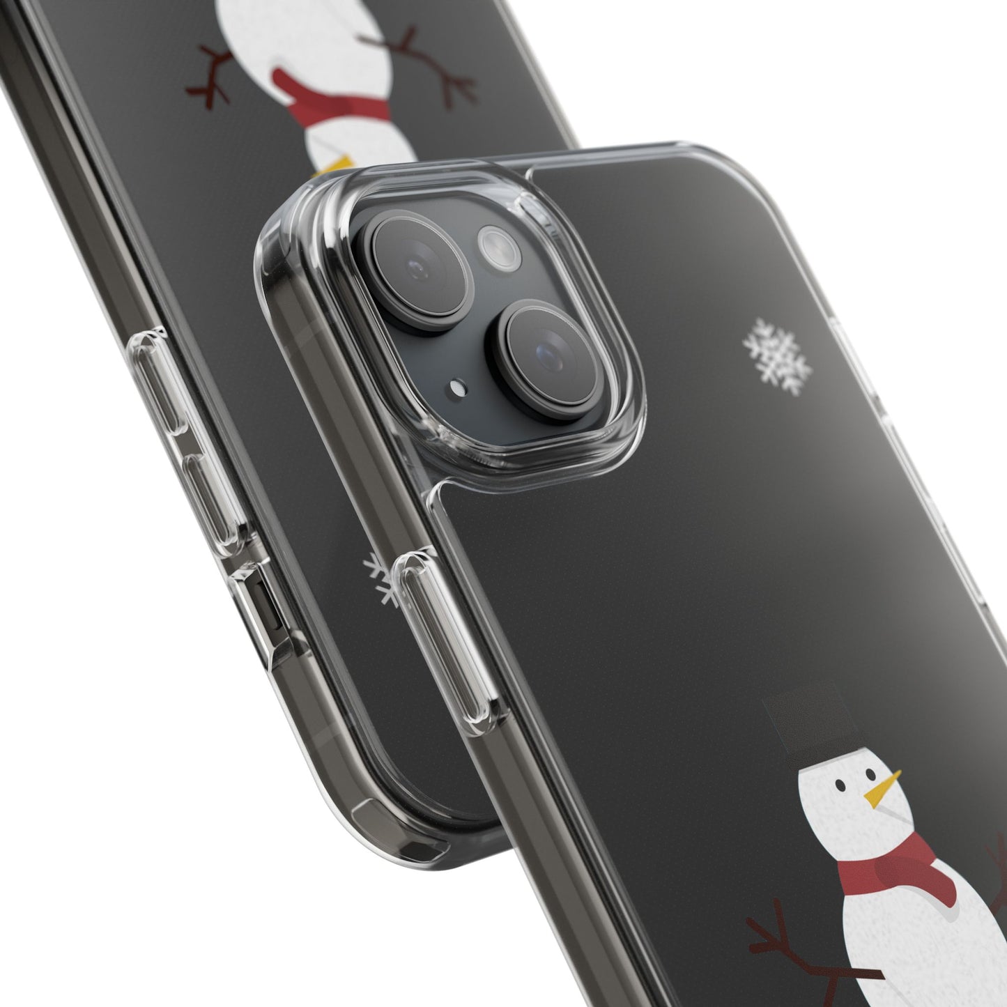 Clear Cases Snowman