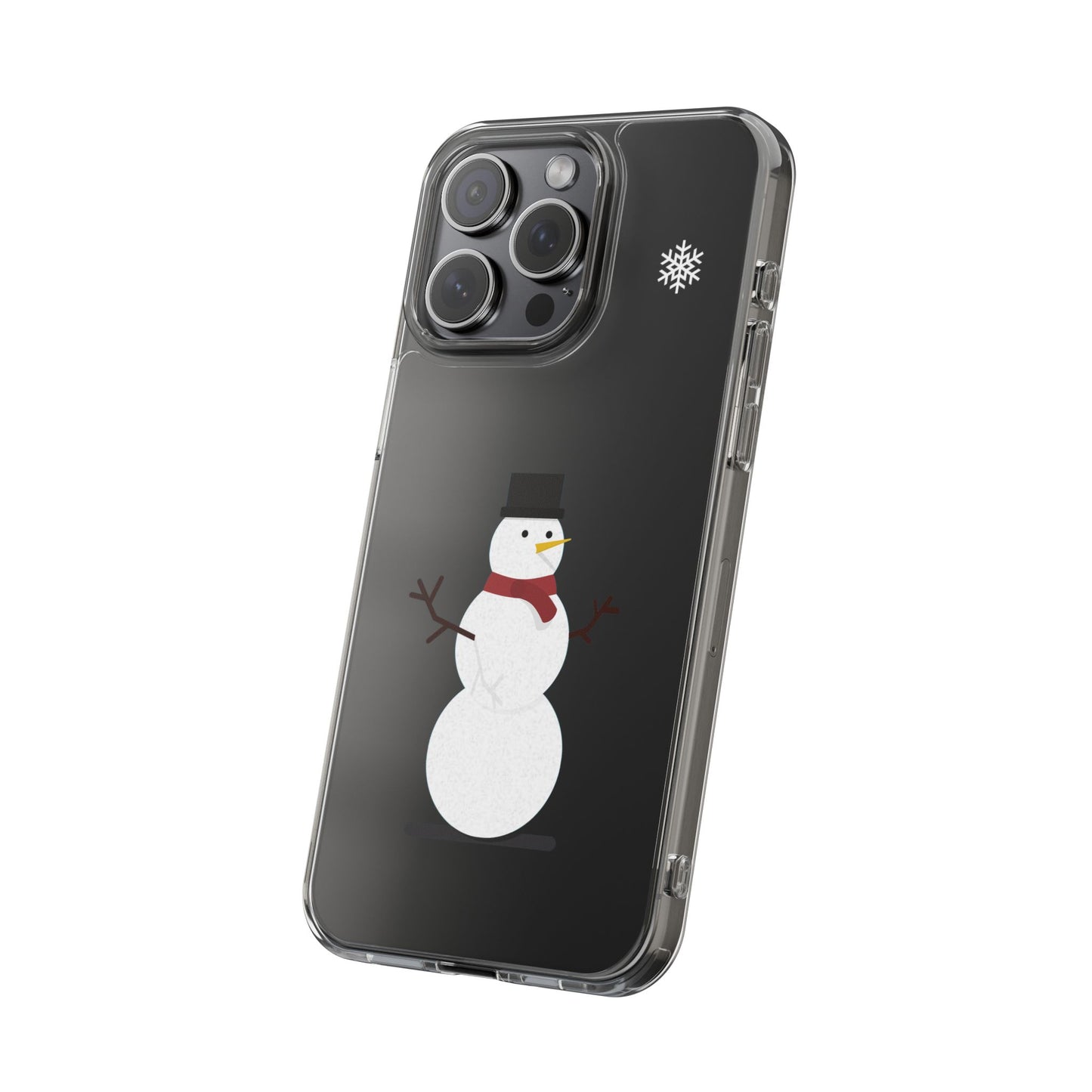 Clear Cases Snowman