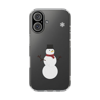 Clear Cases Snowman