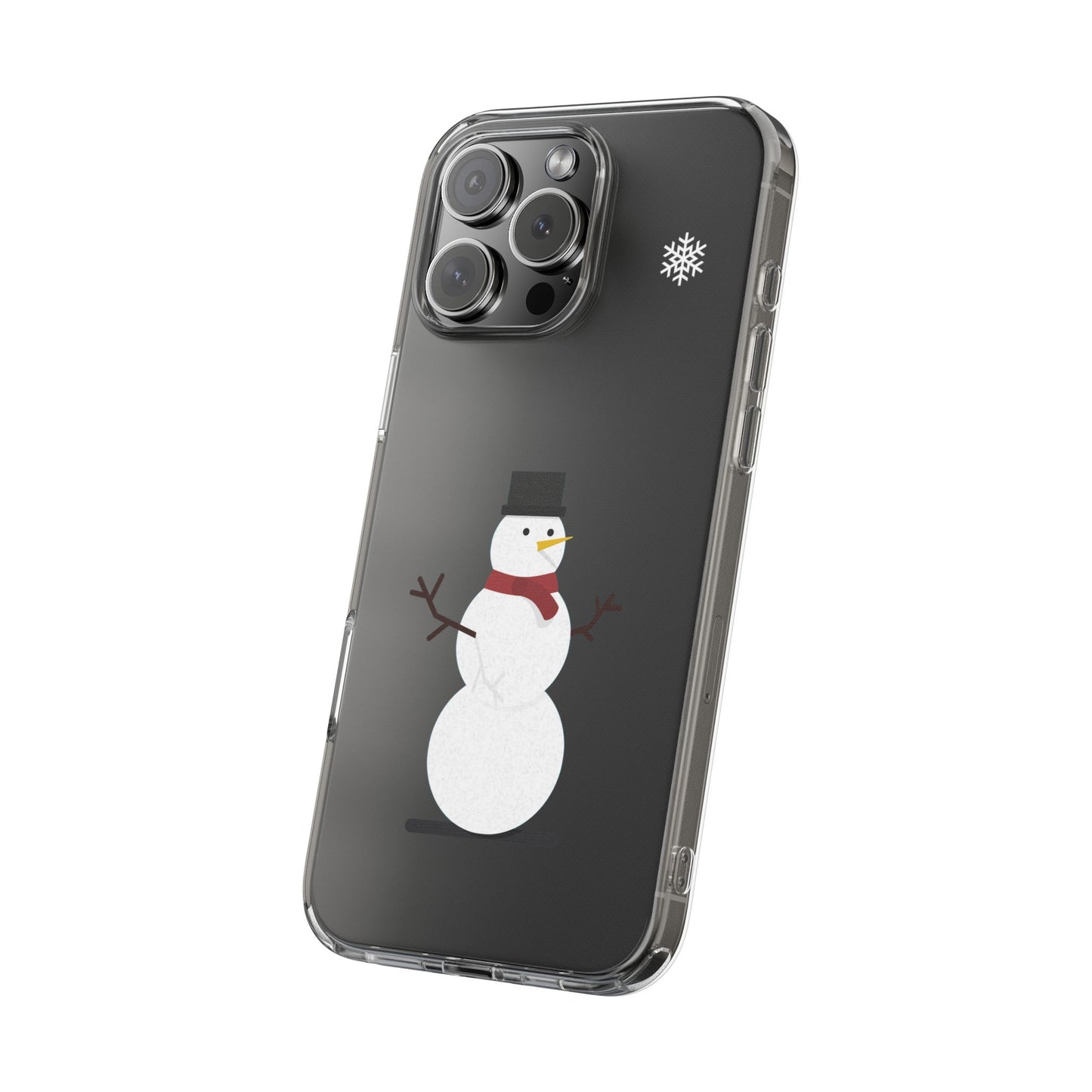 Clear Cases Snowman