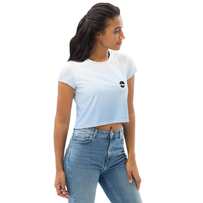 Azure Crop Tee - Simple Designs