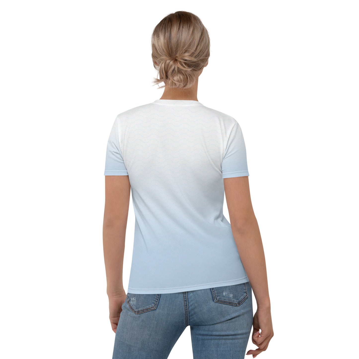 Simple Designs Azure Women's T-shirt