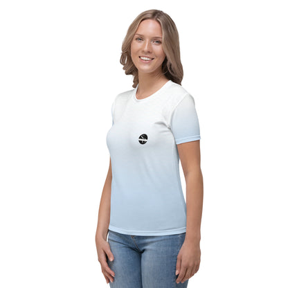 Simple Designs Azure Women's T-shirt